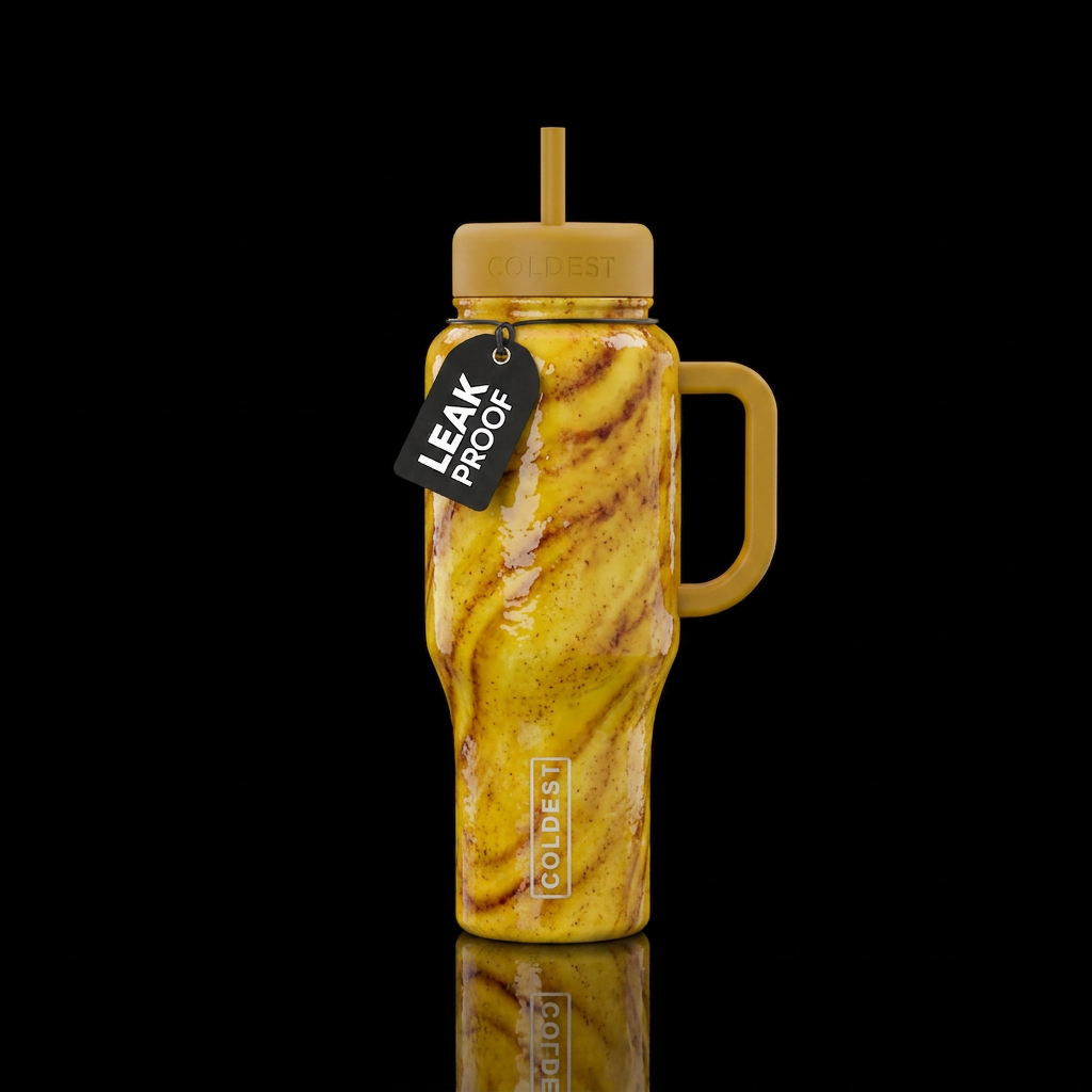 Banana Glaze water bottle design