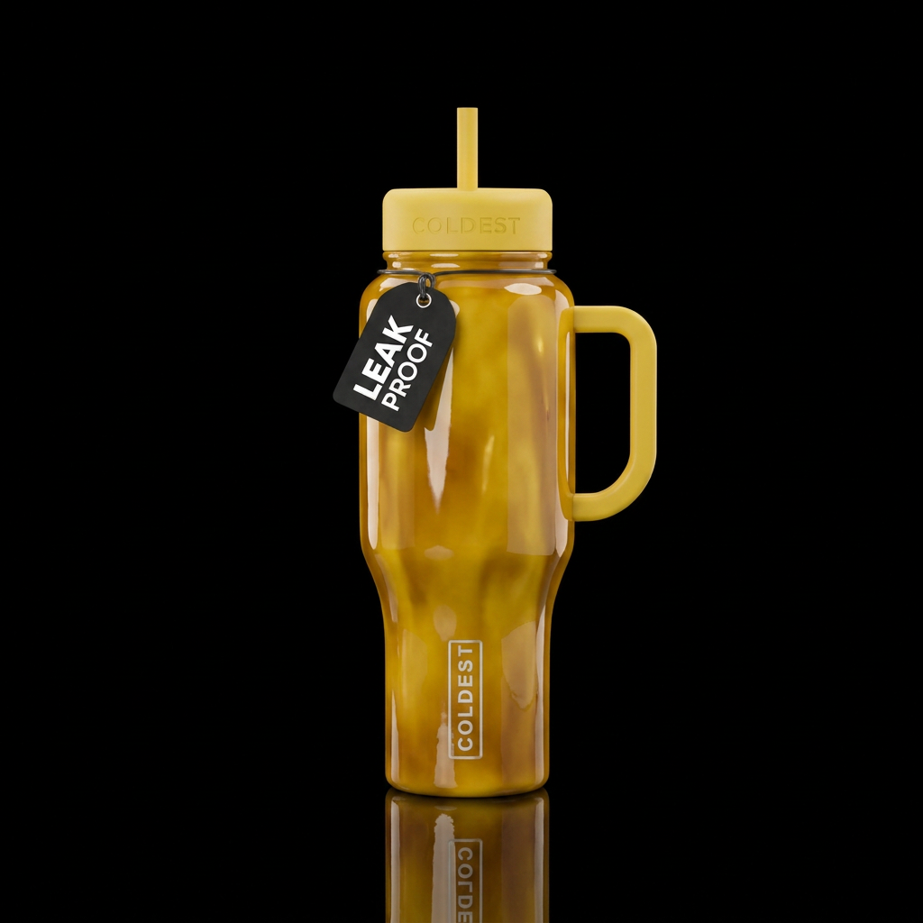 Banana Glaze water bottle design