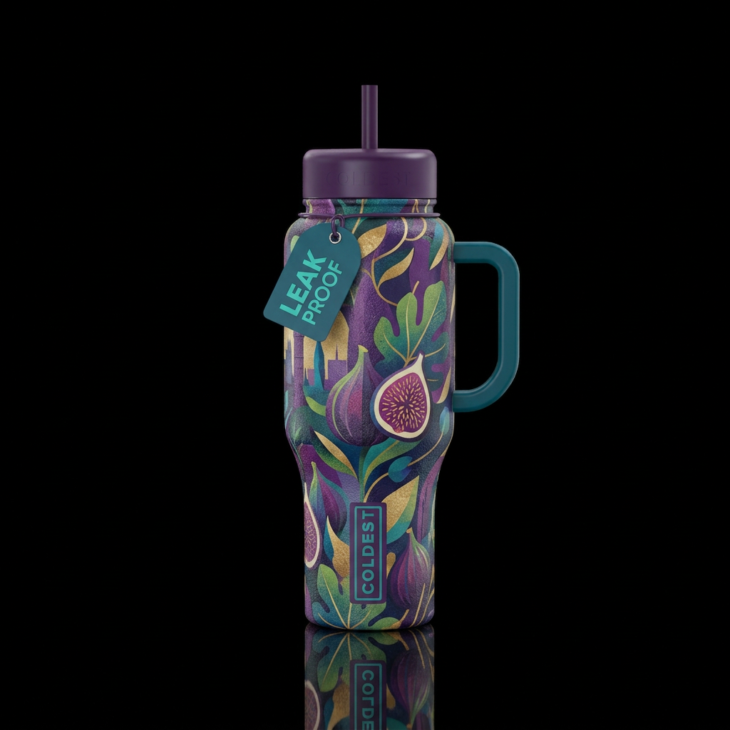 Fig of London water bottle design