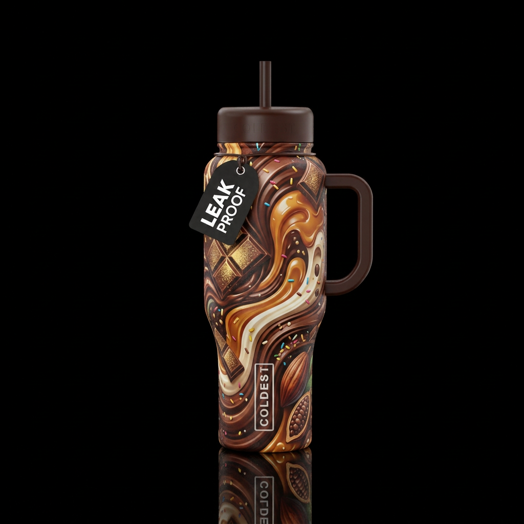 Choco Dream water bottle design