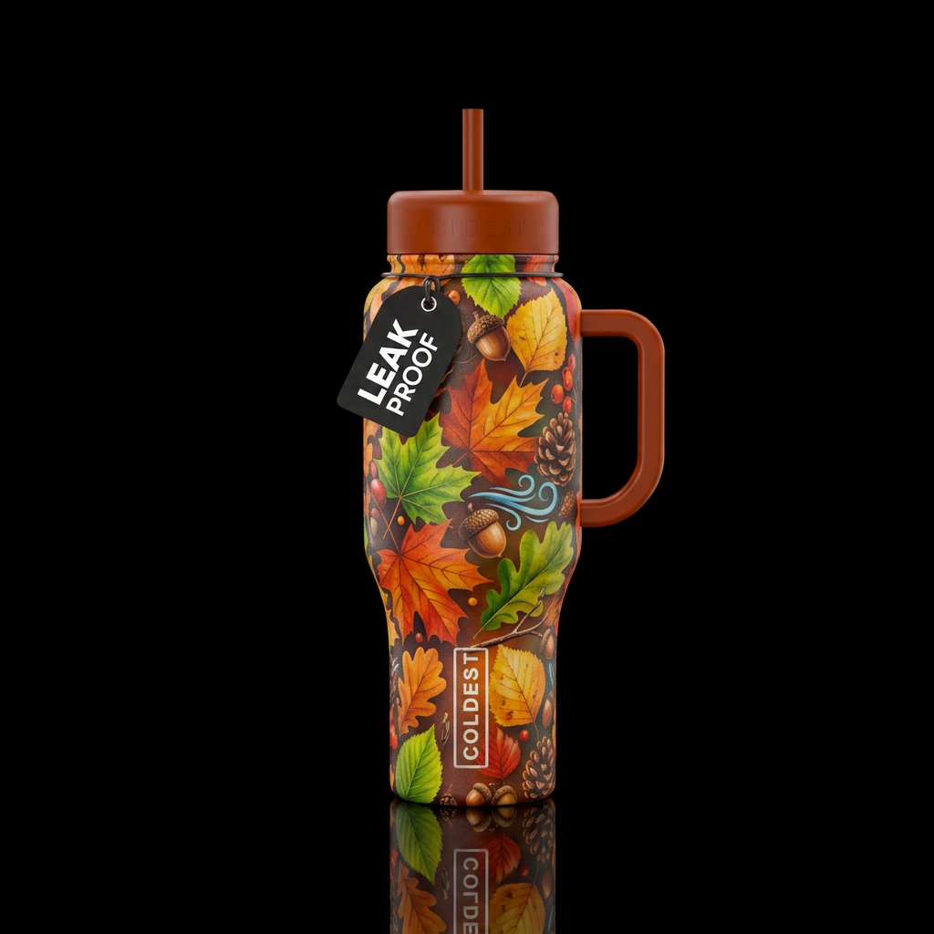 Autumn Air water bottle design