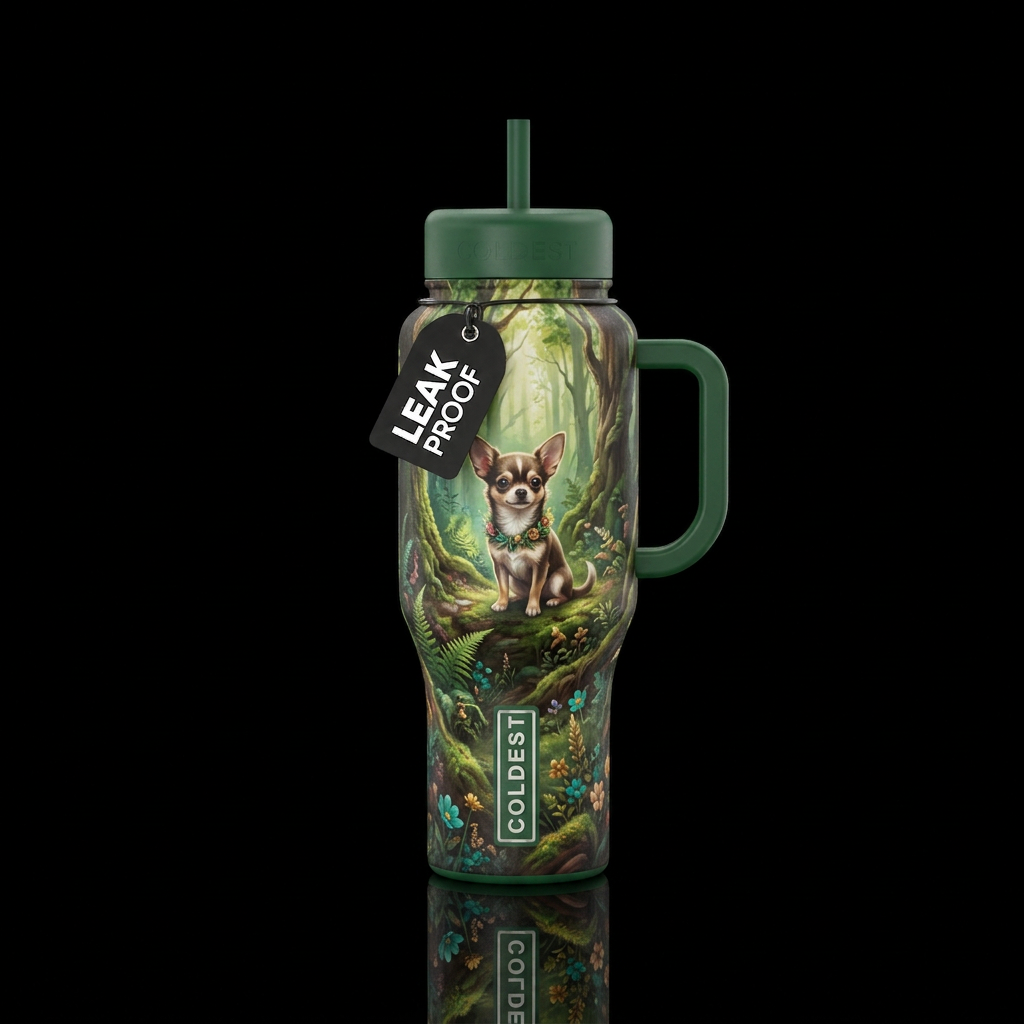 Chi Forrest water bottle design