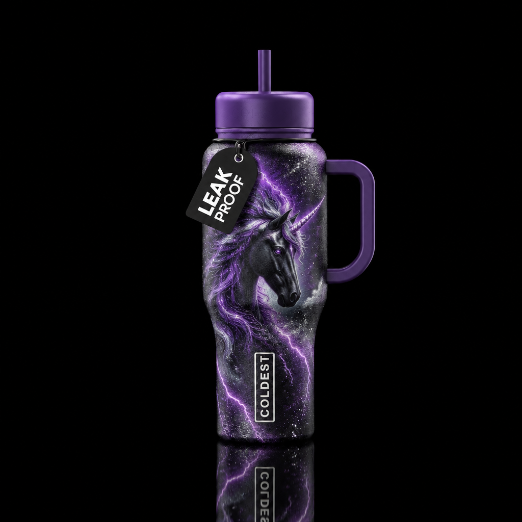 Darkness Rising water bottle design