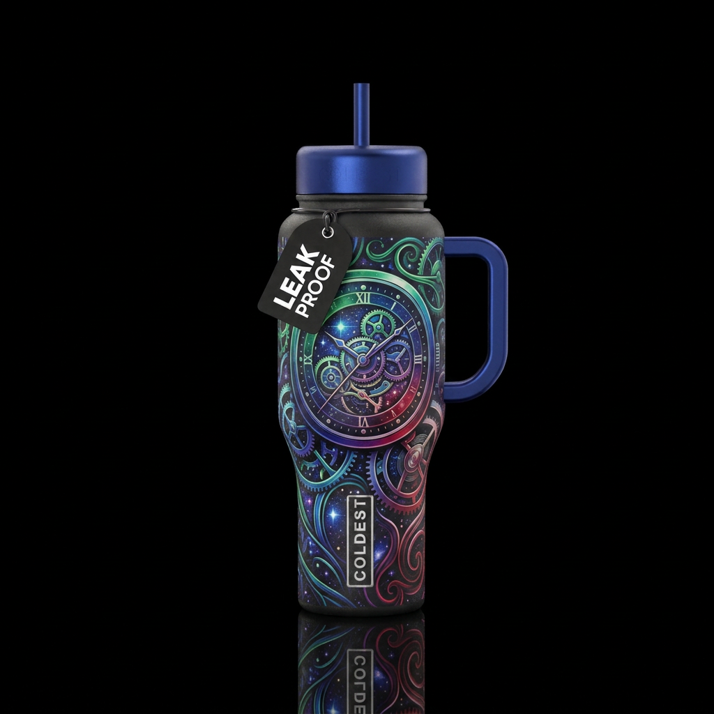 TIMELESS water bottle design