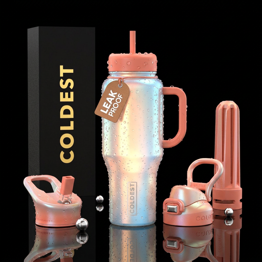 Morning dew  glowie water bottle design