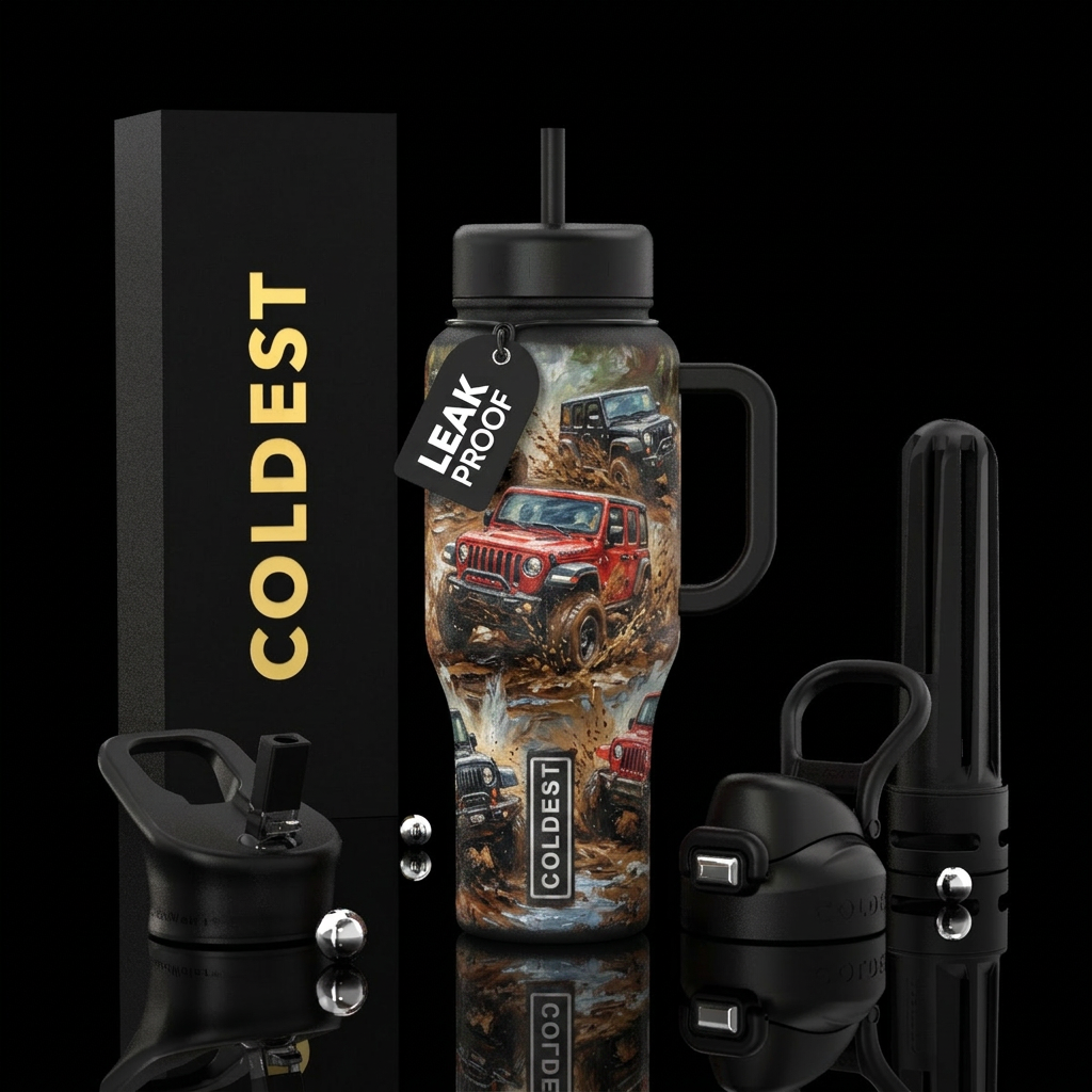OffRoad water bottle design