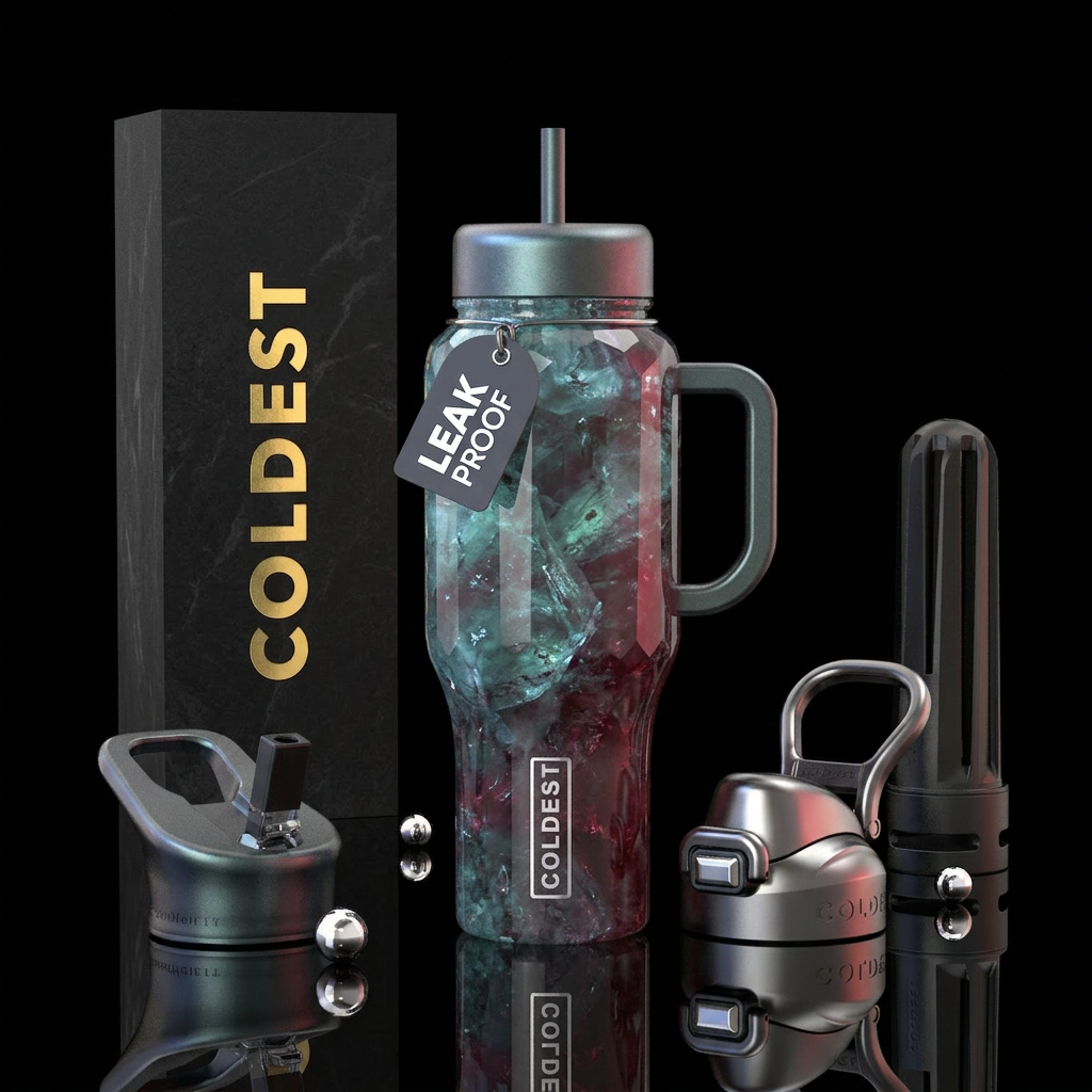 Alexandrite Dreams water bottle design