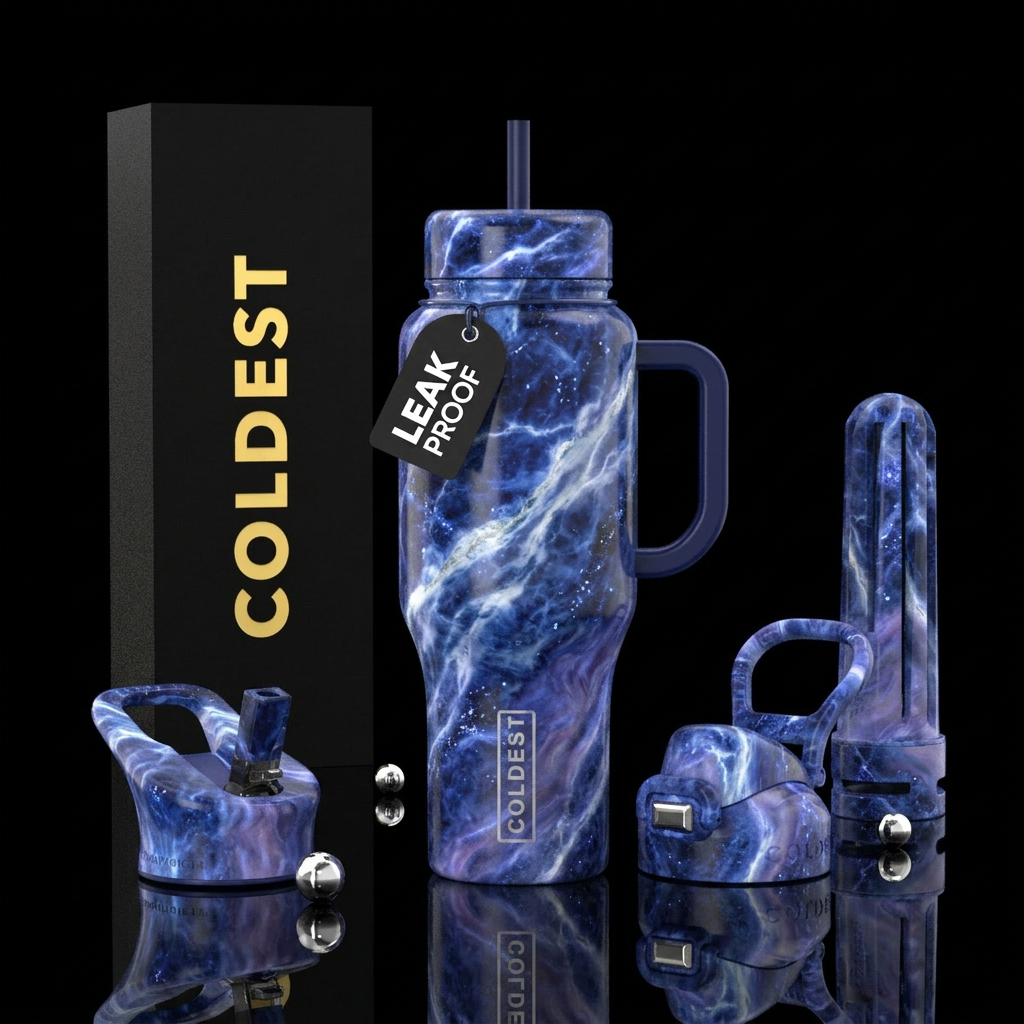 Sodalite Dreams water bottle design