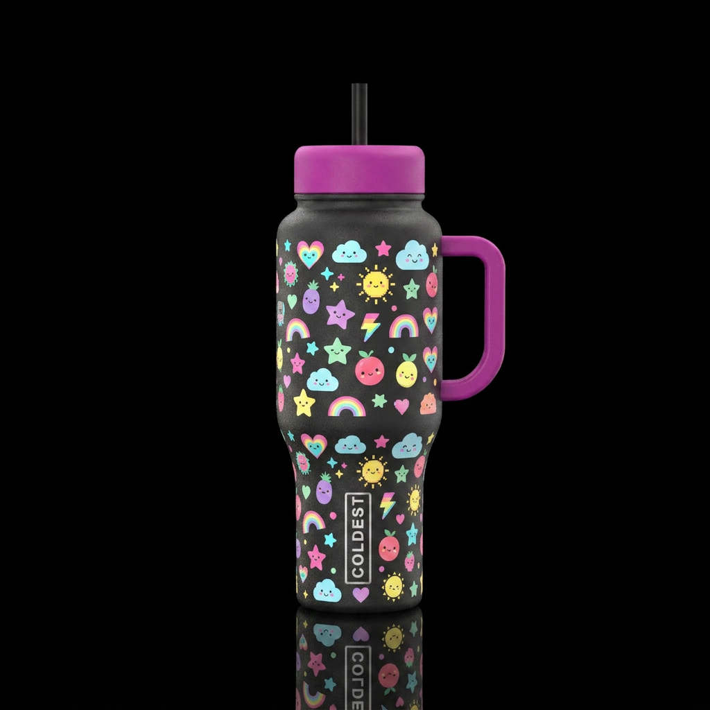 Cute water bottle design