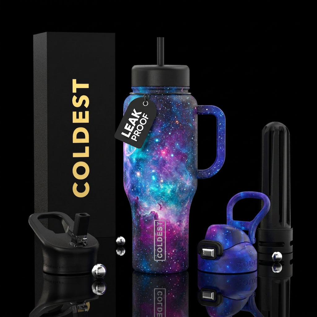nebula water bottle design
