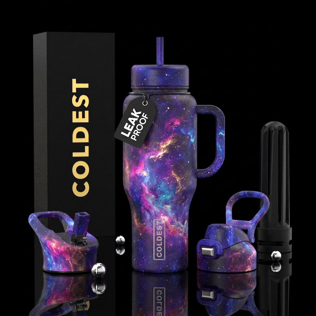 nebula water bottle design