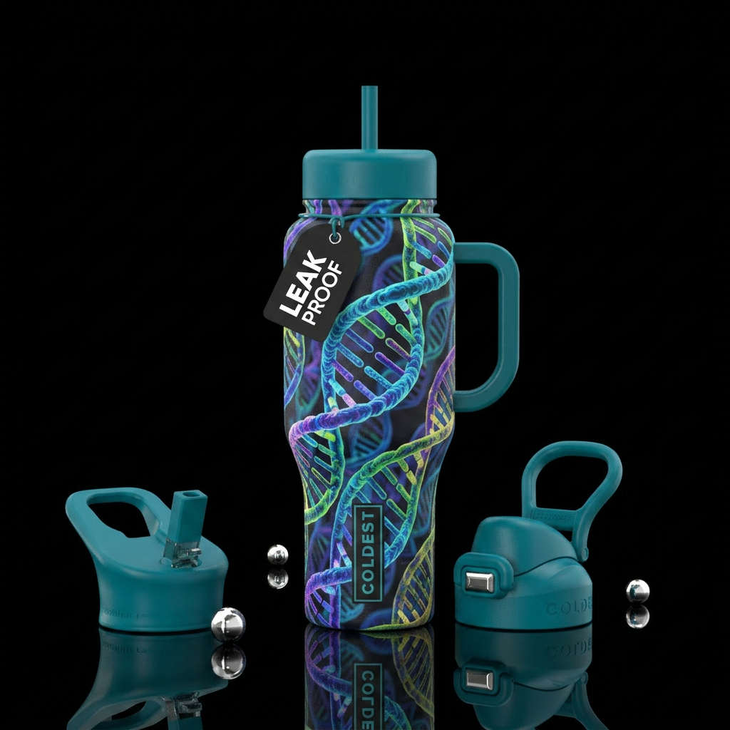 dna water bottle design