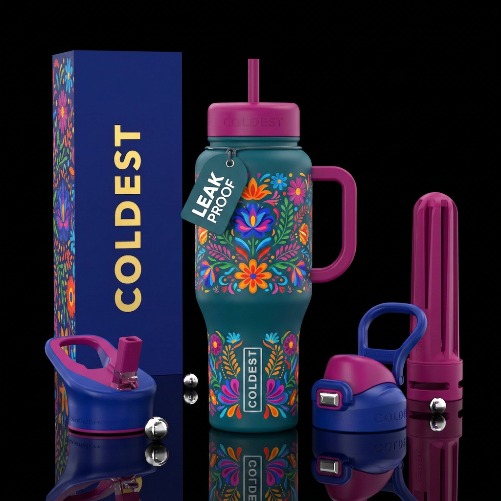 Flores water bottle design