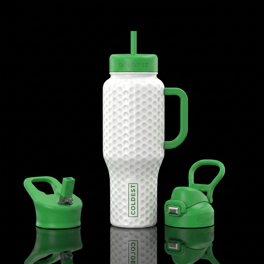 golf ball water bottle design