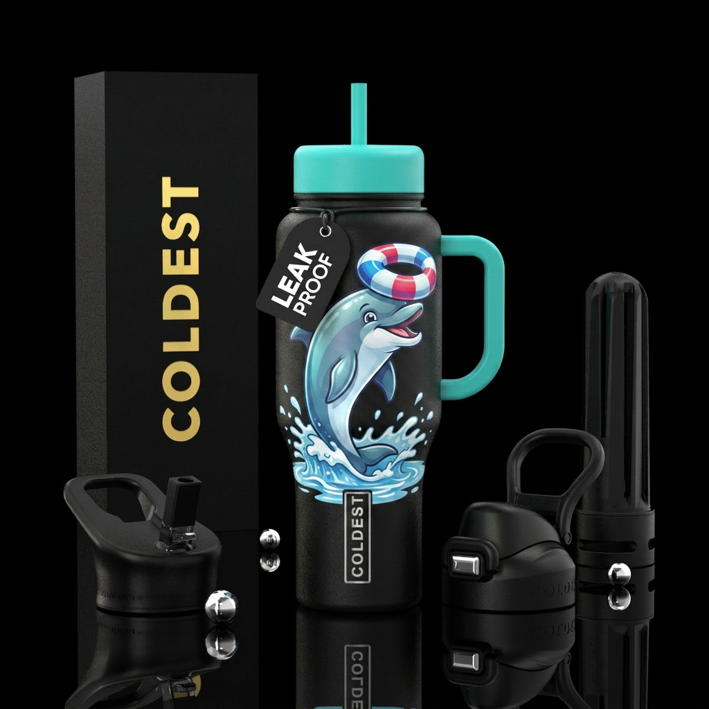 Tricky water bottle design