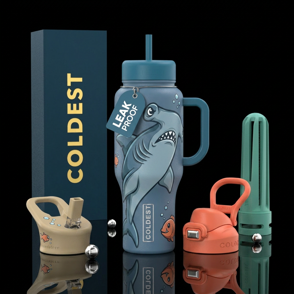 Hammerhead water bottle design