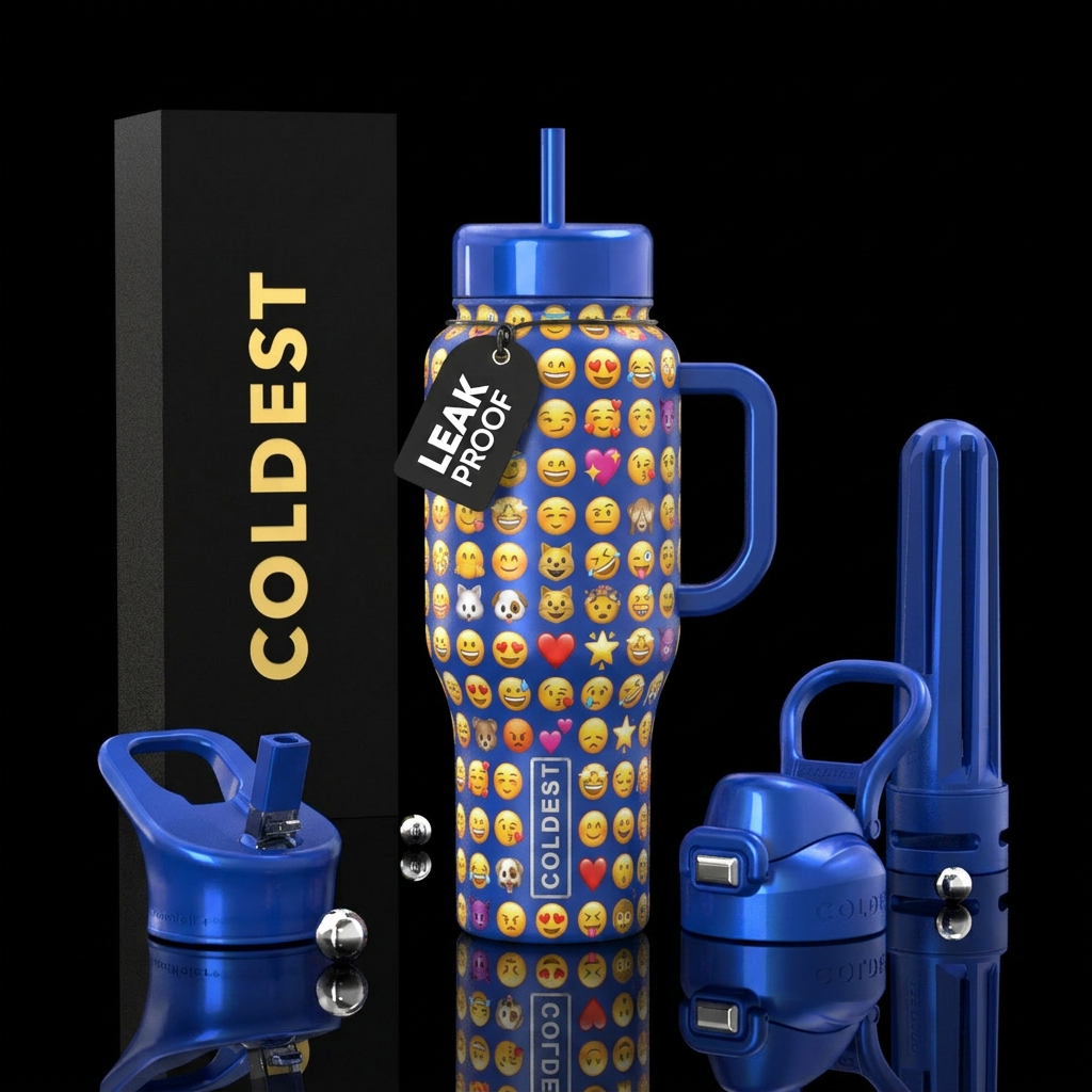 Choose your mood water bottle design
