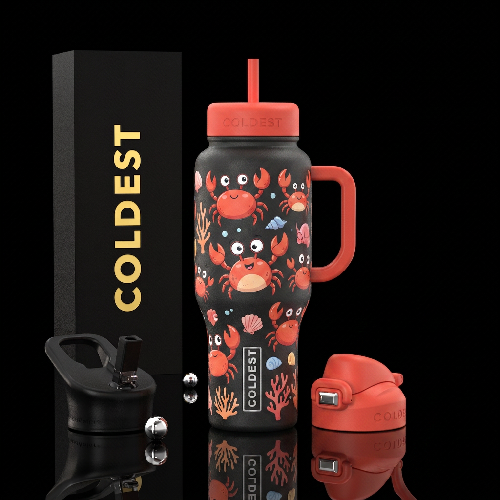 Under the sea water bottle design