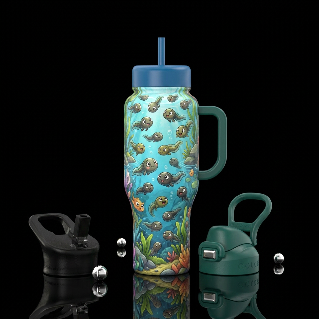 Happy together water bottle design