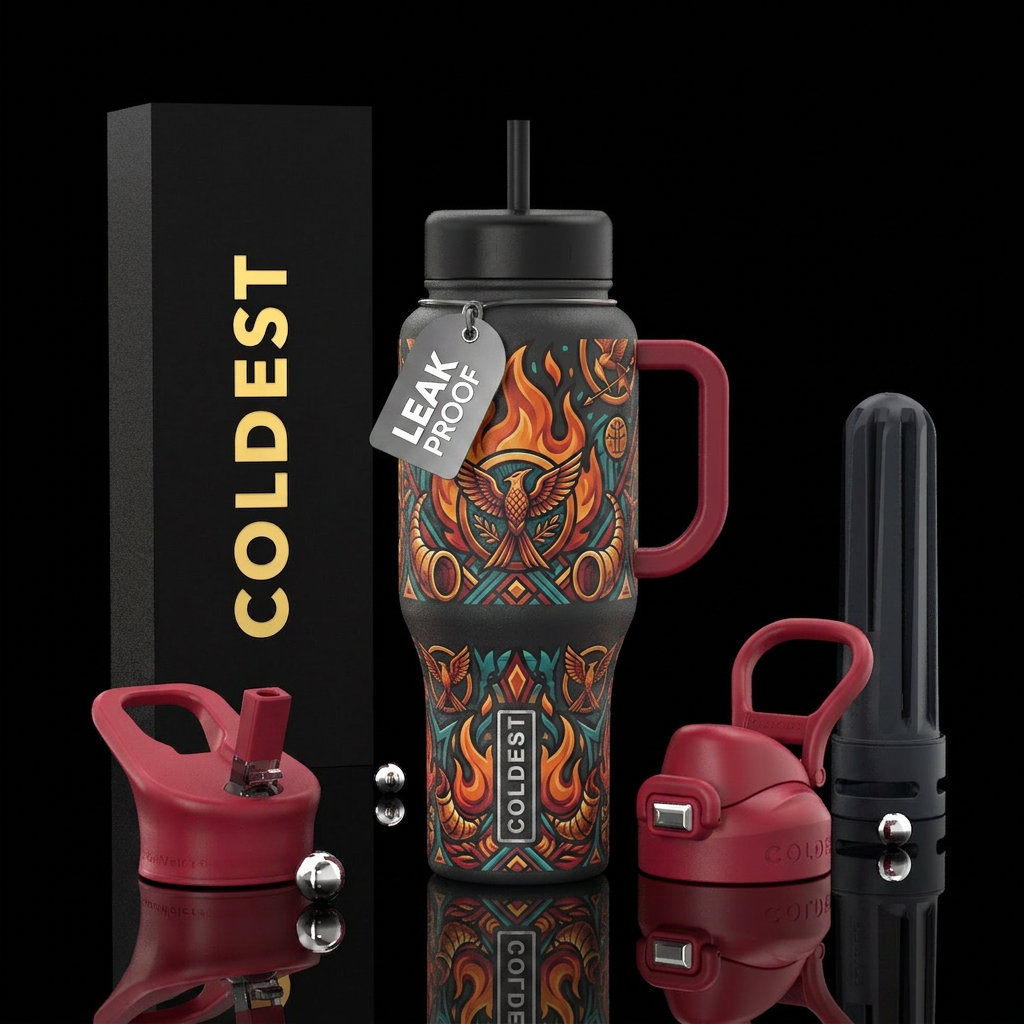 hunger games water bottle design