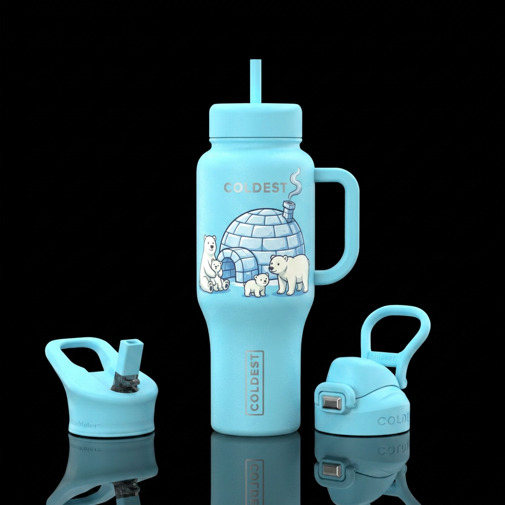 coldies water bottle design