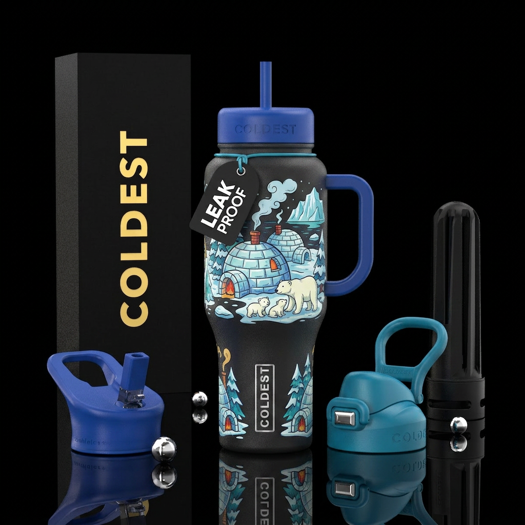 Igloos water bottle design