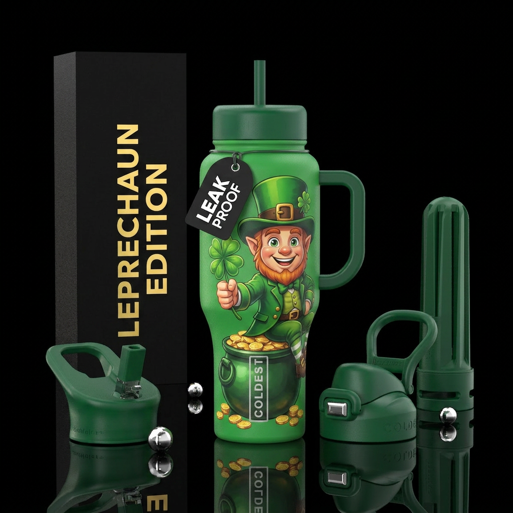 Luck for you water bottle design