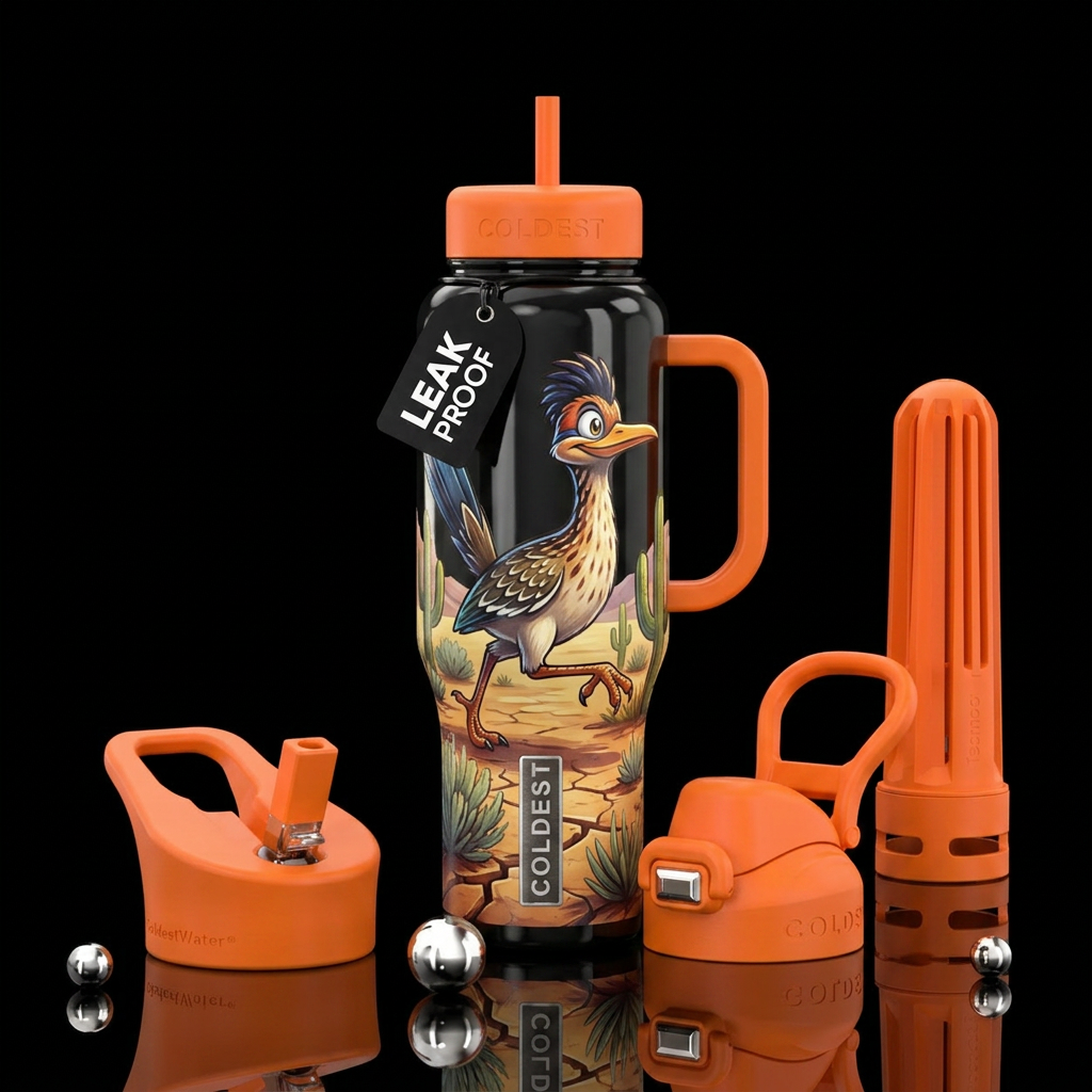 Meep  meep water bottle design