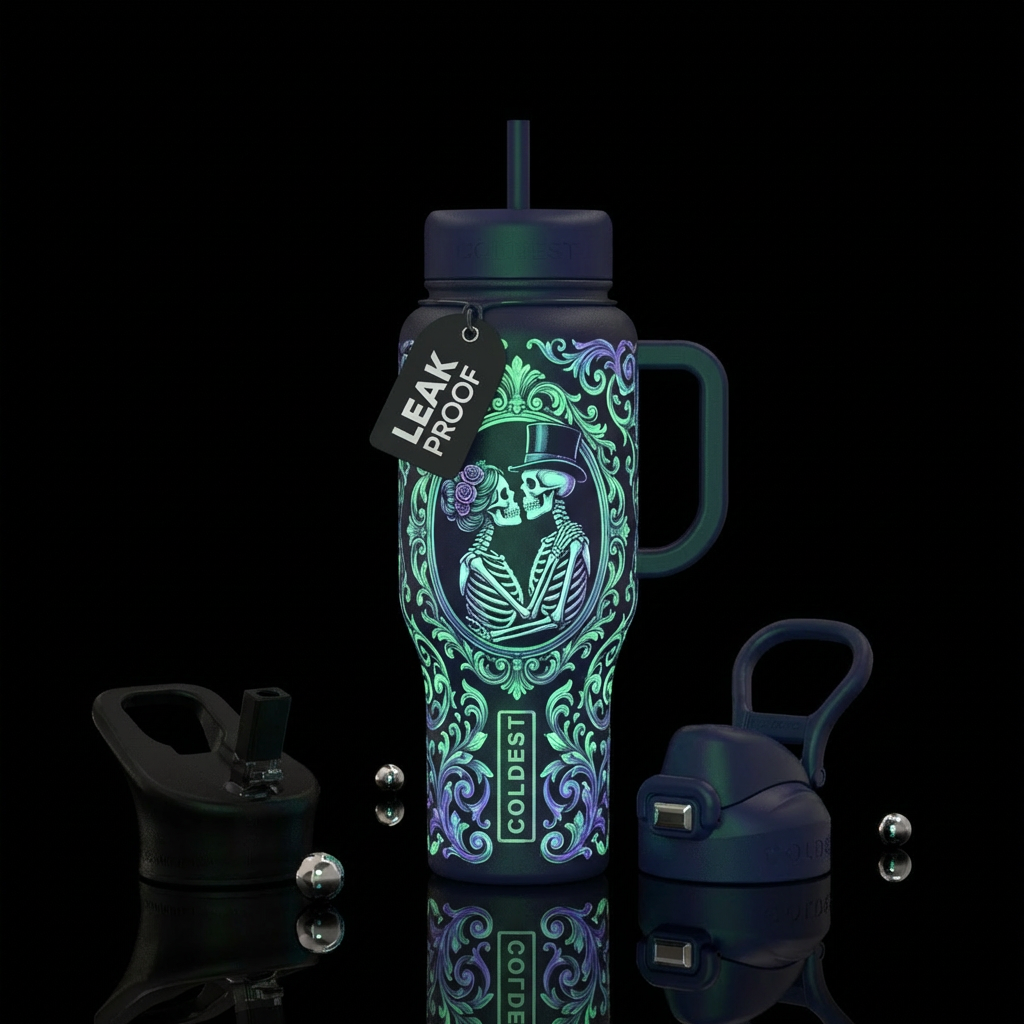 Forever Lovers water bottle design