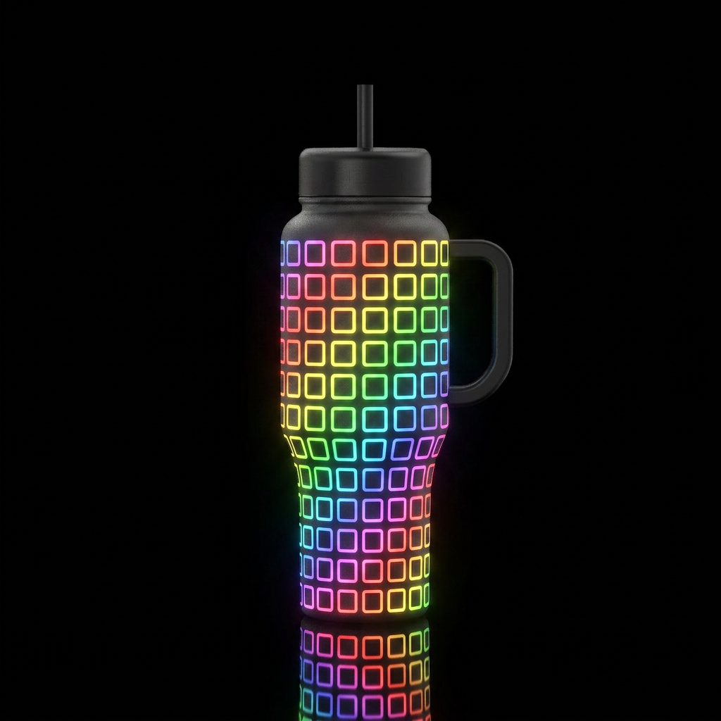 The Streamer water bottle design