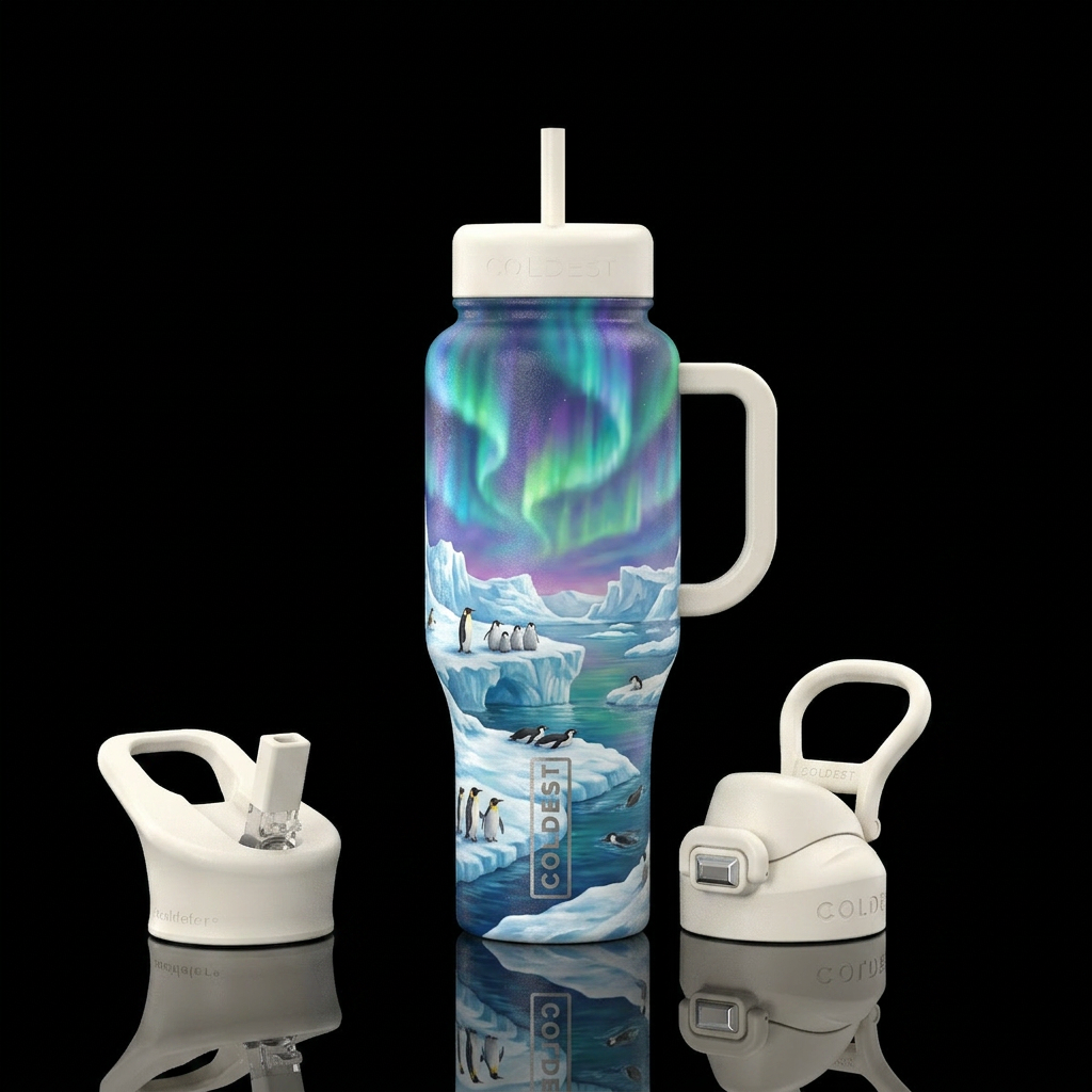 Glacial Freeze water bottle design
