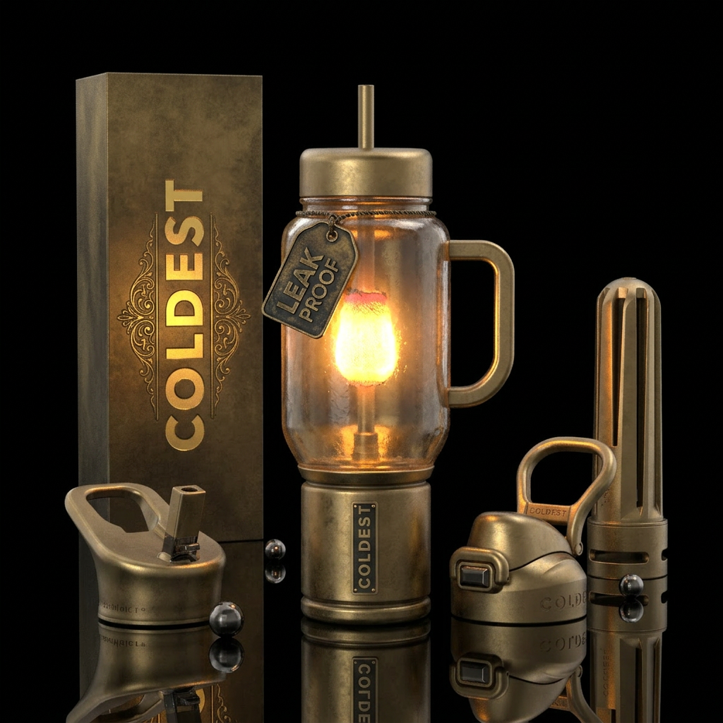 Glowie Lantern water bottle design