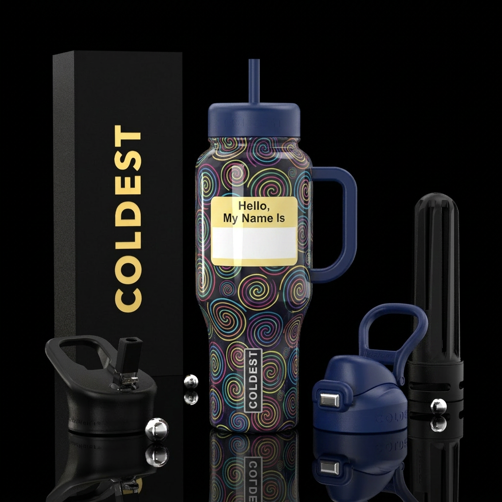 Party Cup water bottle design