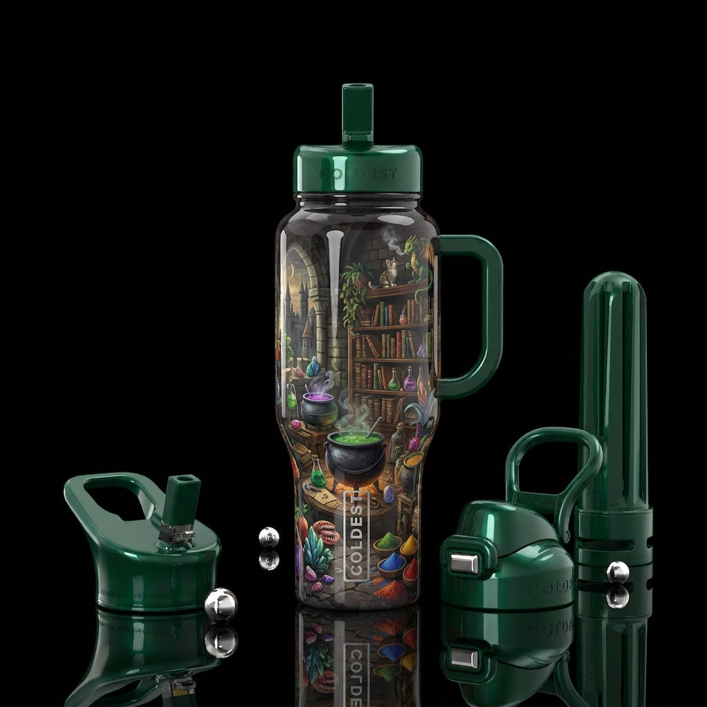 Wizards Lab water bottle design