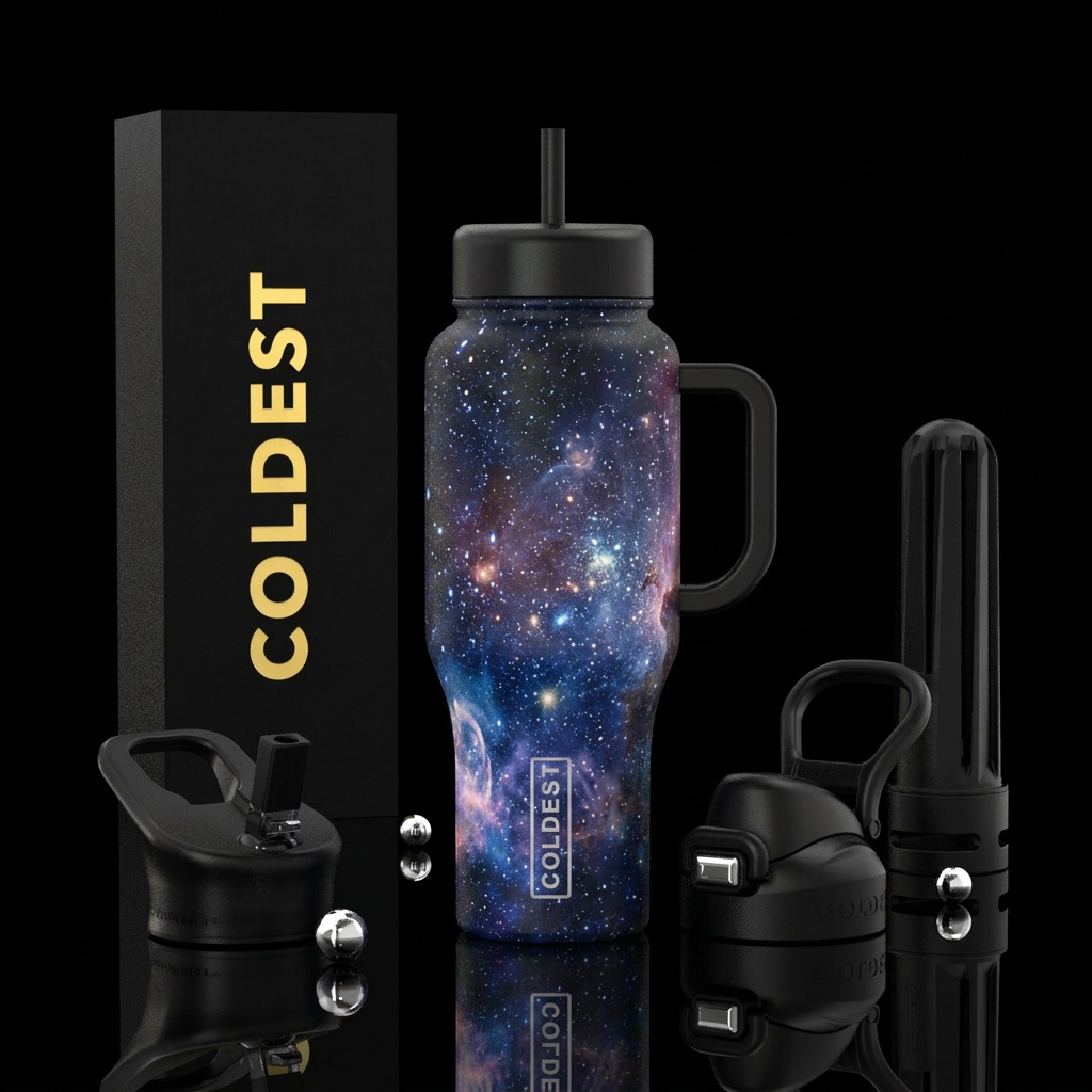 Final Frontier water bottle design