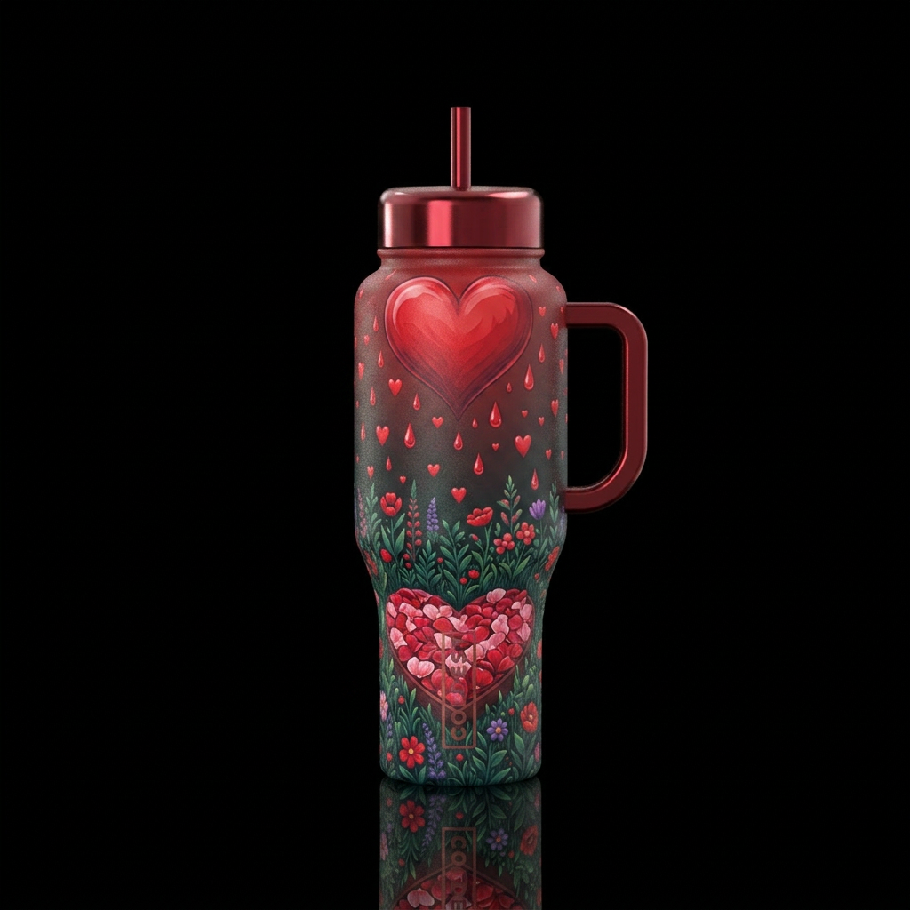 Lay All Your Love on Me water bottle design