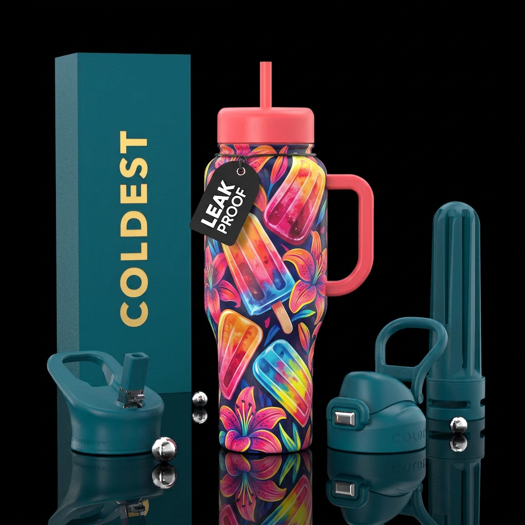 Lillypopsicle water bottle design