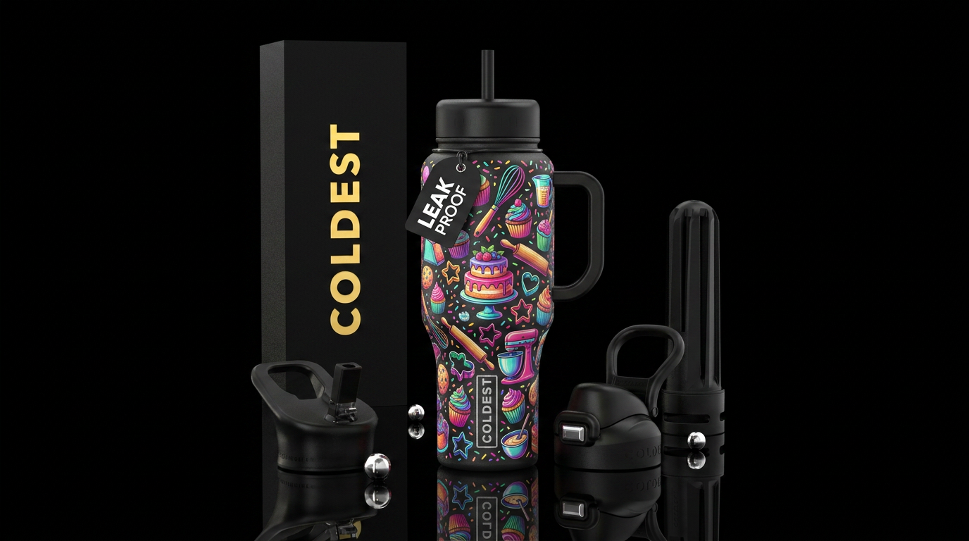 baking water bottle design