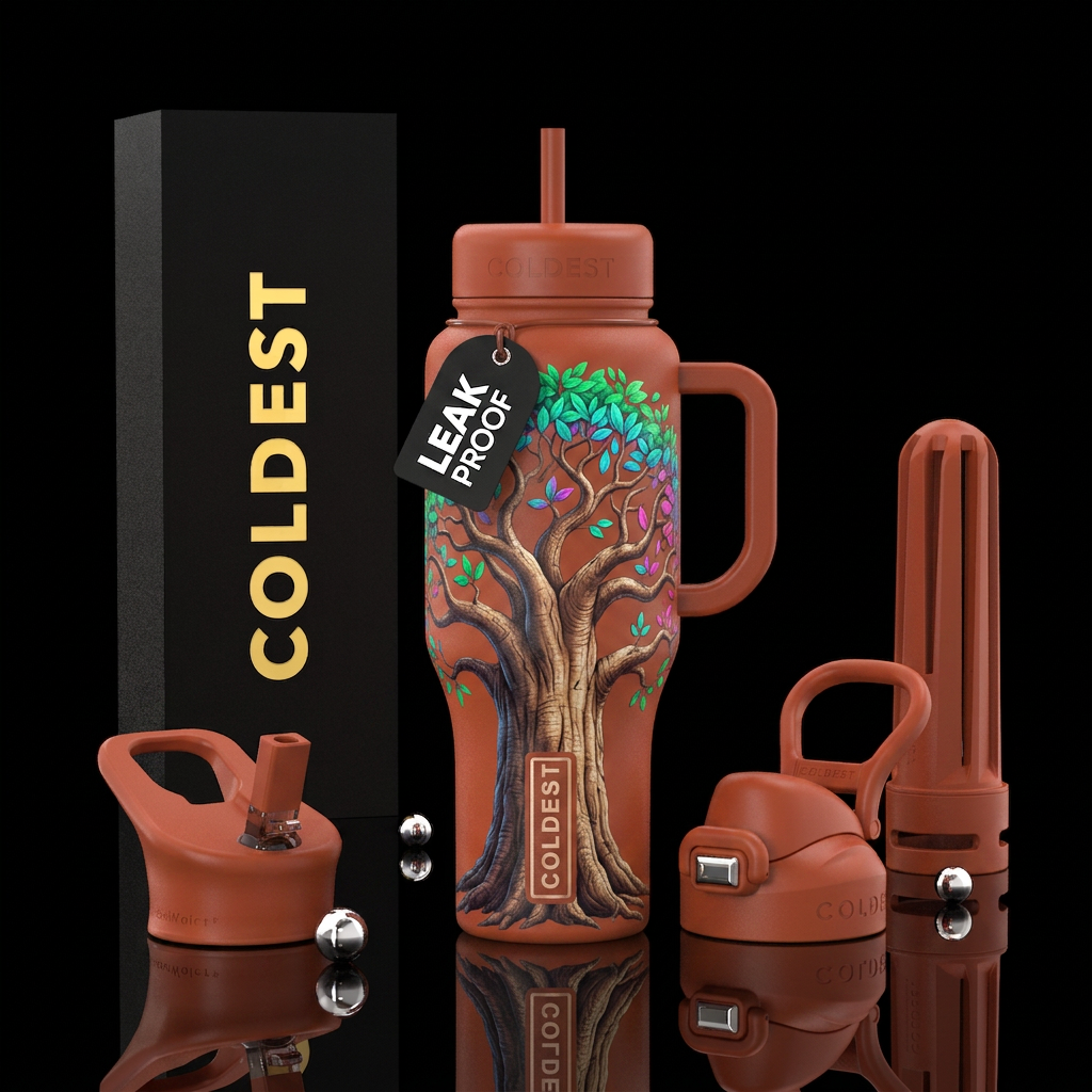 Baobab Tree water bottle design