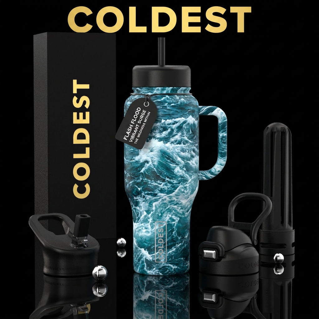 flash flood water bottle design