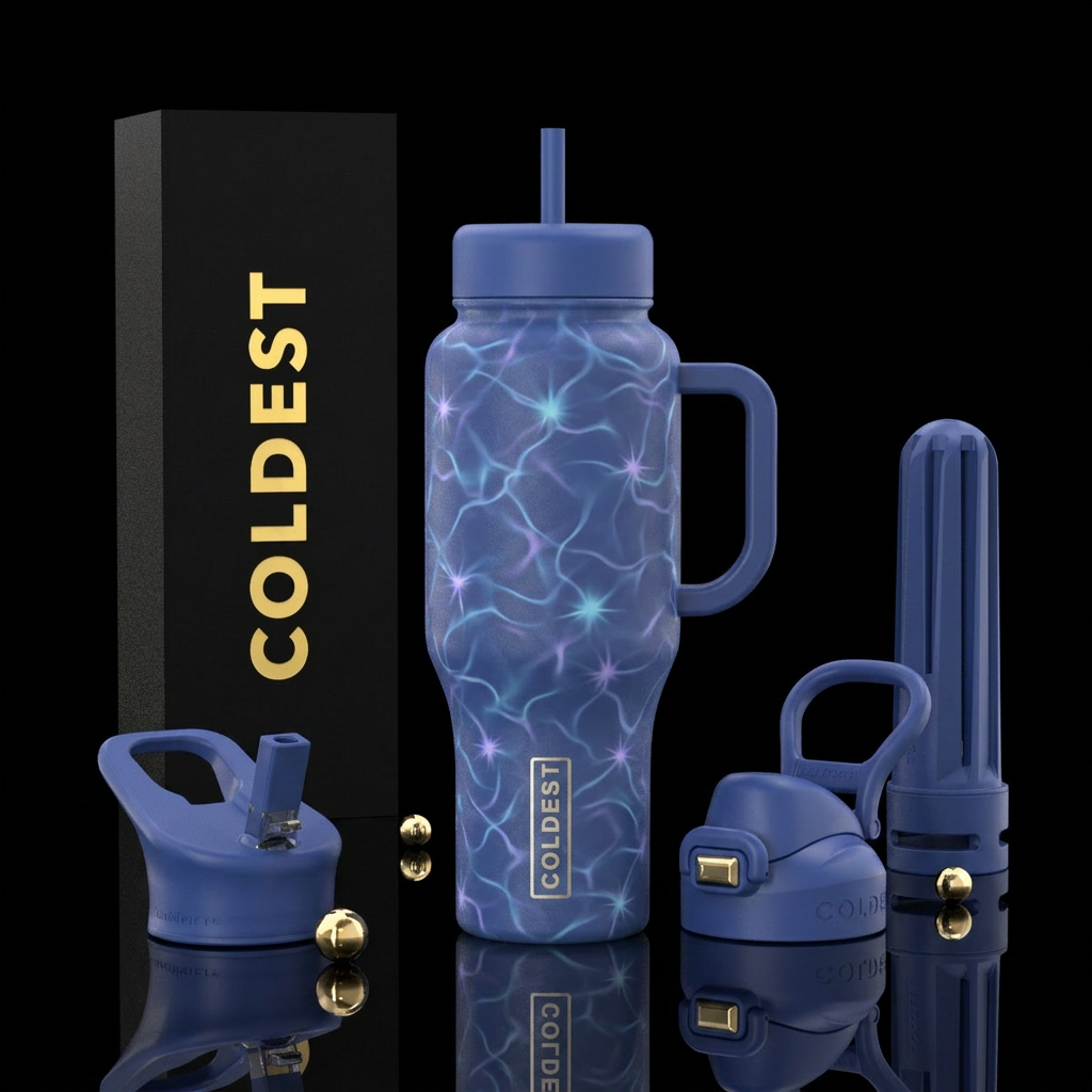 tranquil water bottle design