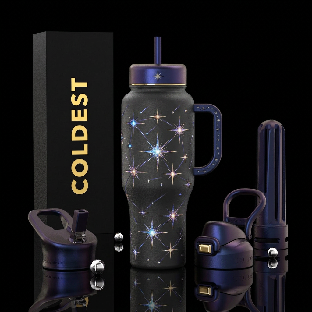 North star water bottle design