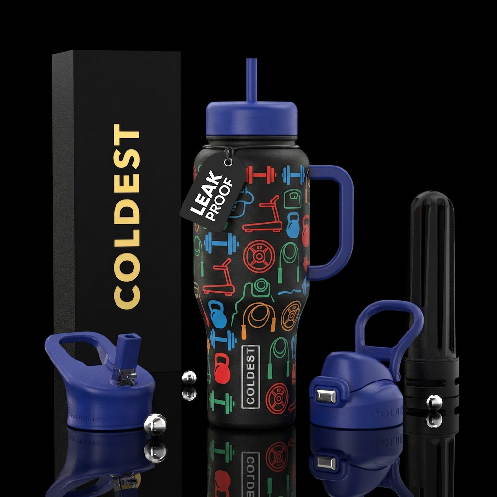 fitness equipment water bottle design