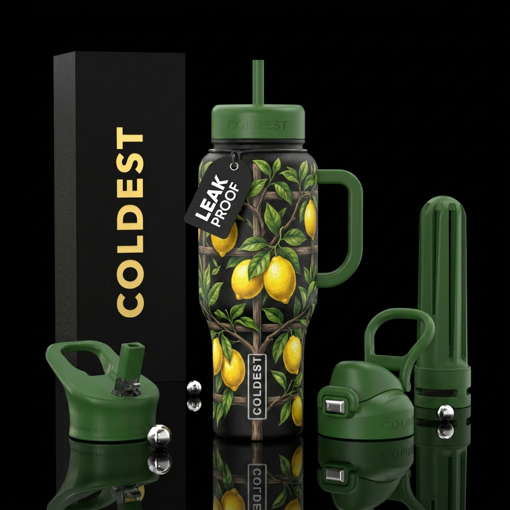espalier lemon tree water bottle design