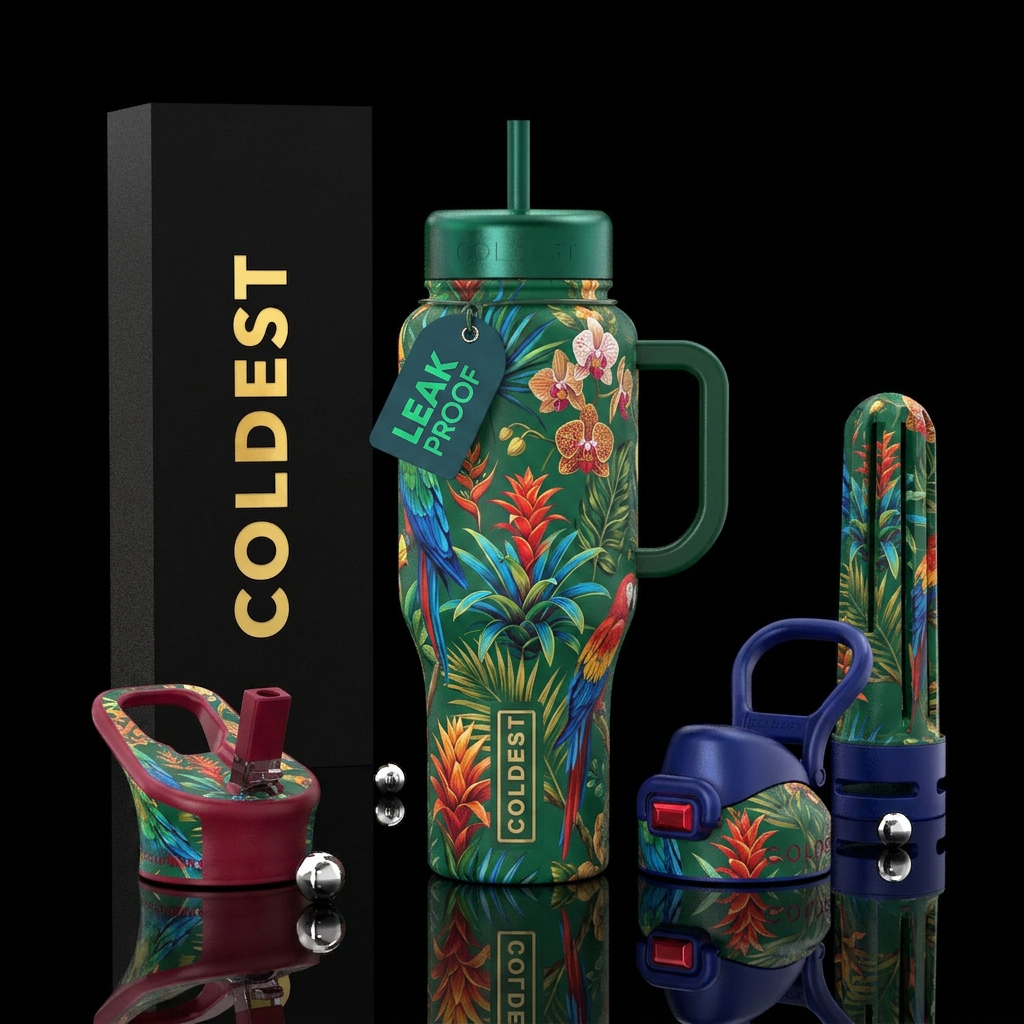 amazonian water bottle design