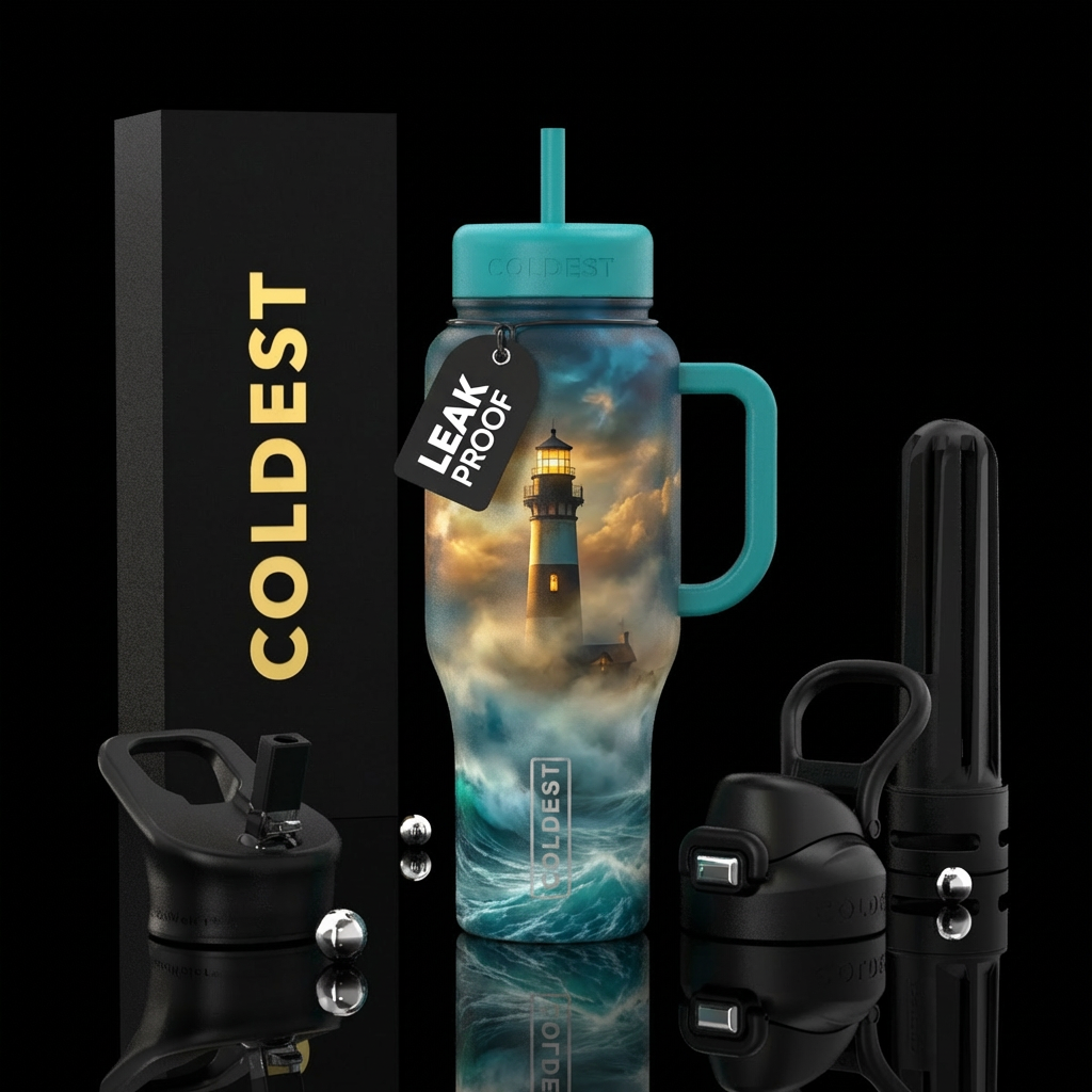 Mystic Morning water bottle design