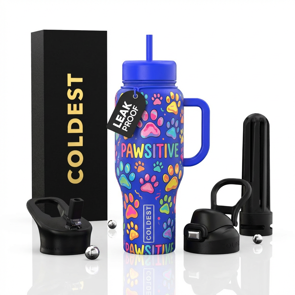 pawsitive paw water bottle design