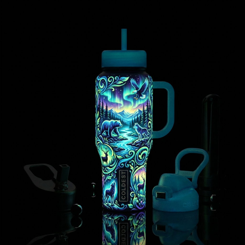Borealis basin water bottle design