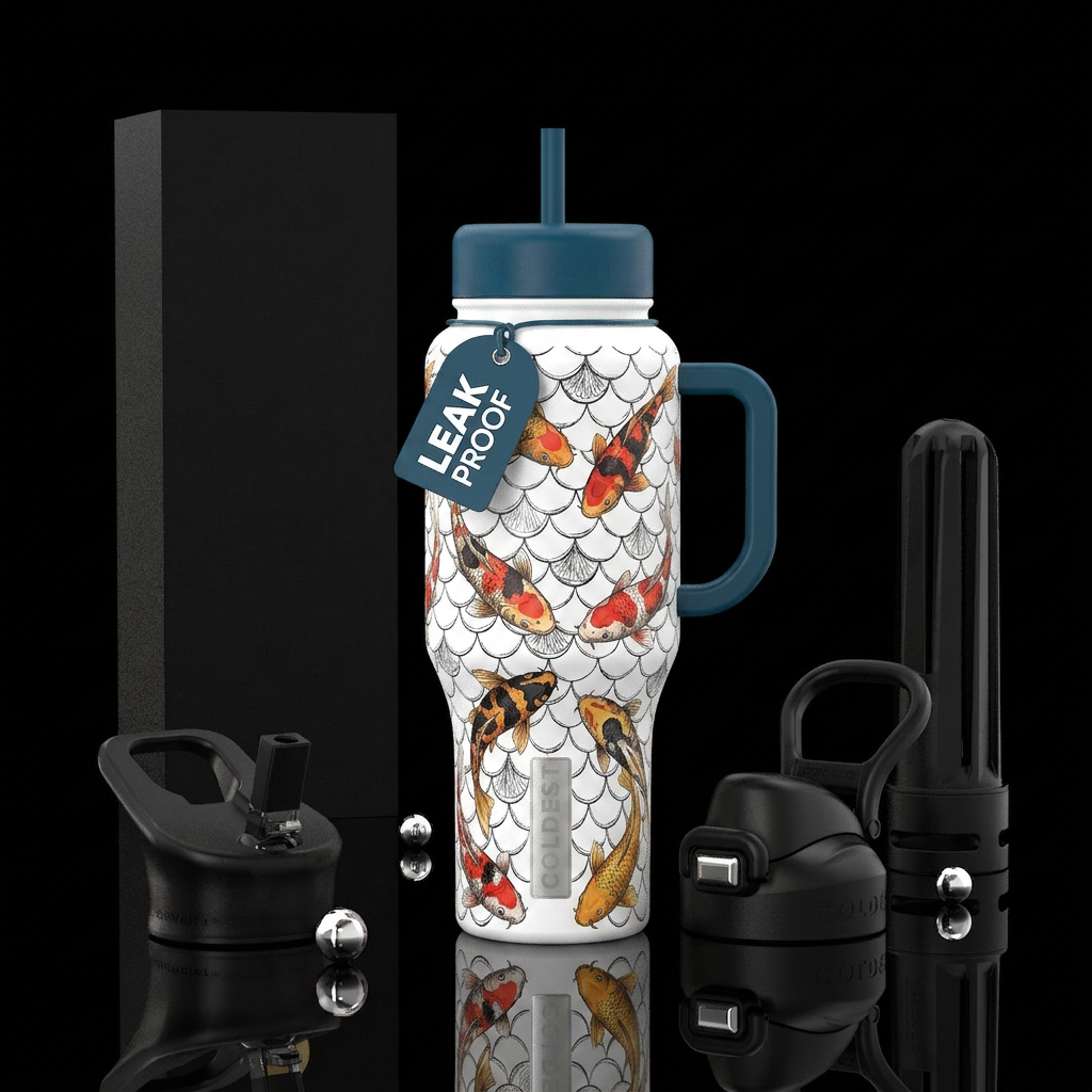 Koi current water bottle design