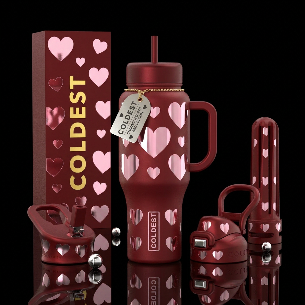 Be mine water bottle design